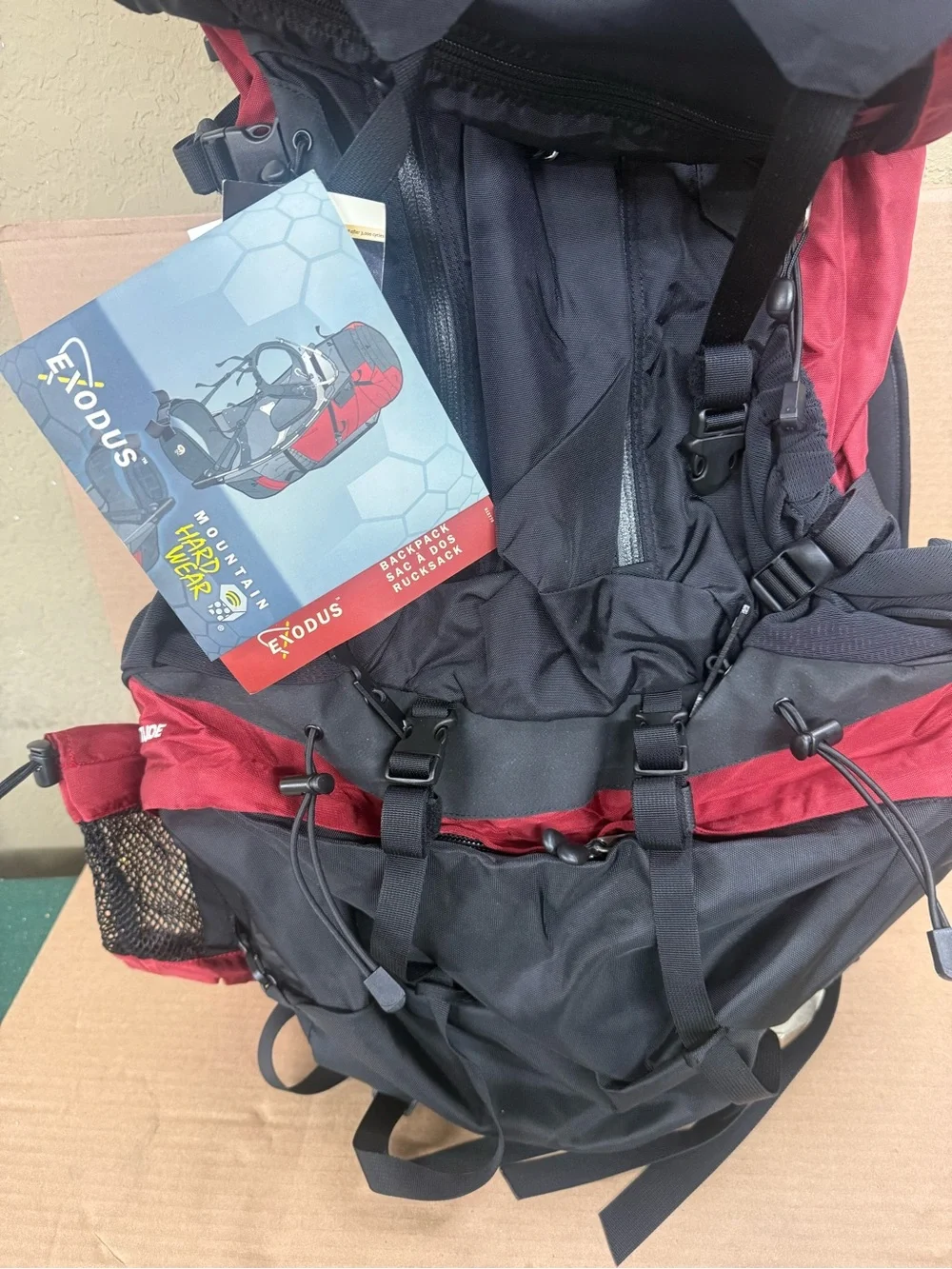 New Exodus Hard Wear Mountain Hiking Backpack -